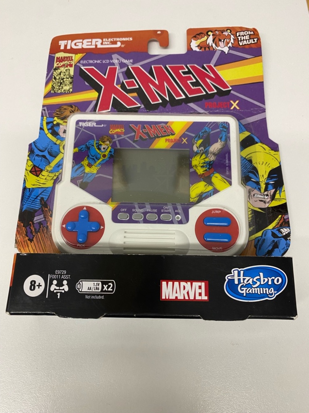 Marvel X-Men Handheld LCD Game - White, Red & Blue